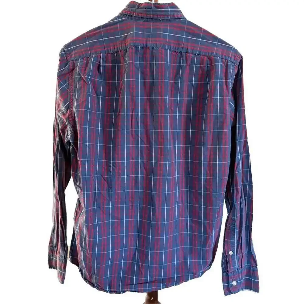 J. Crew Men's Slim Fit Plaid Button-Down | Classic Preppy Shirt Size S - Picture 5 of 5